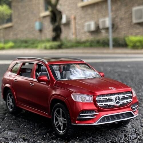 2020 New Arrival 1:32 GLS 580 Simulation Alloy Toy Cars Diecast Pull Back SUV Car Model Children Toys Vehicles Gift V166