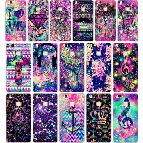 25AA Crown Diamond feather Soft TPU Case Cover For Huawei P8 P9 Lite 2017 Mate 10 20 Lite