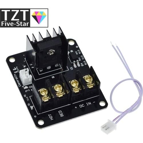 TZT 3D Printer Parts General Add-on Heated Bed Power Expansion Module High Power Module expansion board for 3D Printer