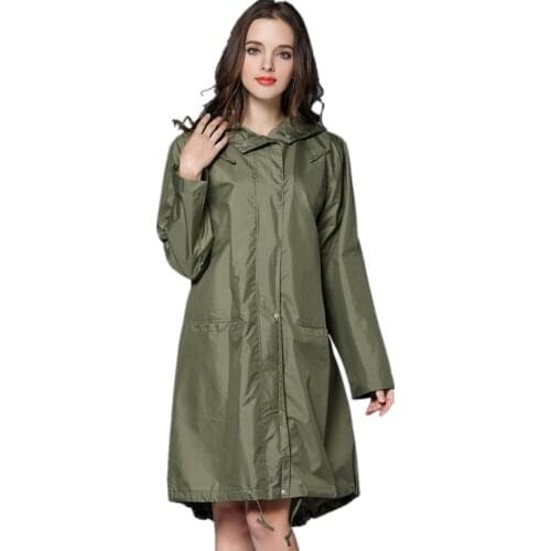 Long thin breathable raincoat women/female rain ponchos jacket waterproof pullover womens rain coat chubasquero mujer