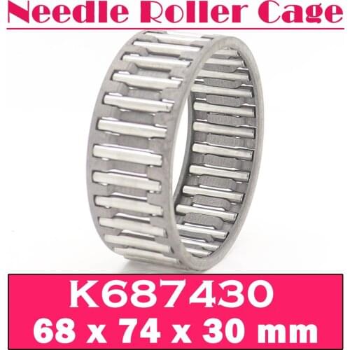 K687430 Bearing size 68*74*30 mm ( 1 Pc ) Radial Needle Roller and Cage Assemblies K687430 Bearings K68x74x30