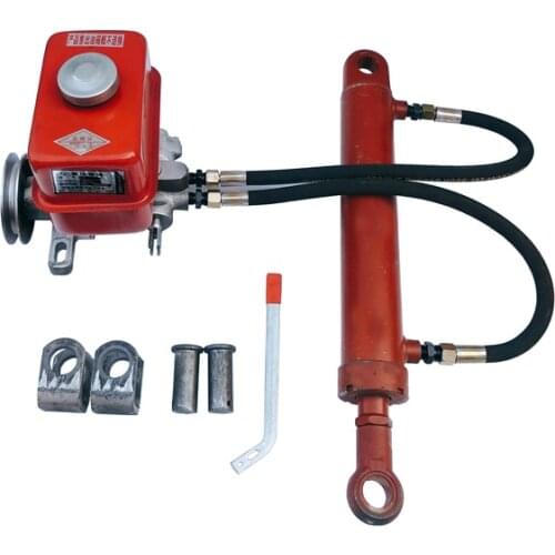 Modified wood splitter, press equipment, two-way oil cylinder, 5 tons, hydraulic pressure rise and fall