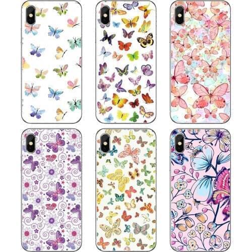 Soft Case Cover For Xiaomi Redmi 2 S2 3 3S 4 4A 5 5A 5 6 6A 7A 9 9T 9C 9A Pro Pocophone F1 Painting-Palette-Geometry-Butterfly