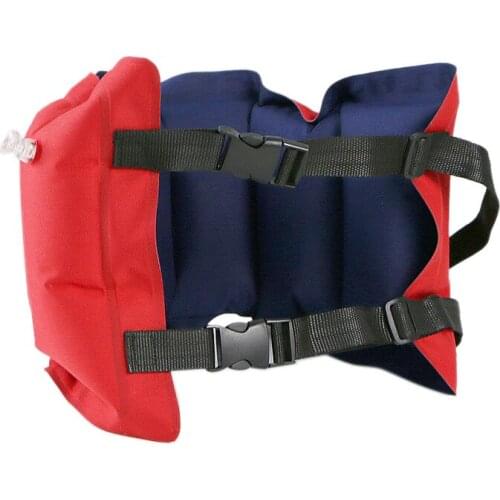 Inflatable Swim Belt Training Aid Floating Equipment Survival Arm Floaties Adjustable Aid Waist Belt for Swim Beginner