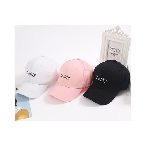 2020 new fashion hats for women man dad hat girl Baseball Caps Pink white black Daddy hats adult hip-hop cap sunhat accessories