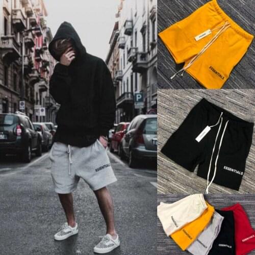 2021 New High Street Style Shorts High Street Essentials Double Line Mens Trendy Loose Hanging Crotch Sports Casual Pants