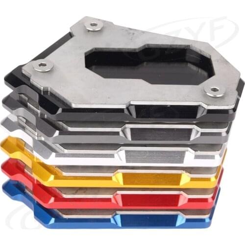 Foot Side Stand Plate Pad Stand Kickstand Pad For BMW R1200GS LC 2013 2014 2015 2016 & R1200GS LC Adventure 2015-2016