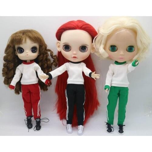 Blyth doll clothes (suitable for blyth,pullip ,licca doll) Sportswear not include the shoes