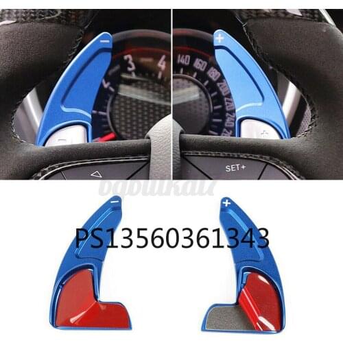 Steering Wheel Shift Paddle Extended Shifter Trim For Dodge Challenger