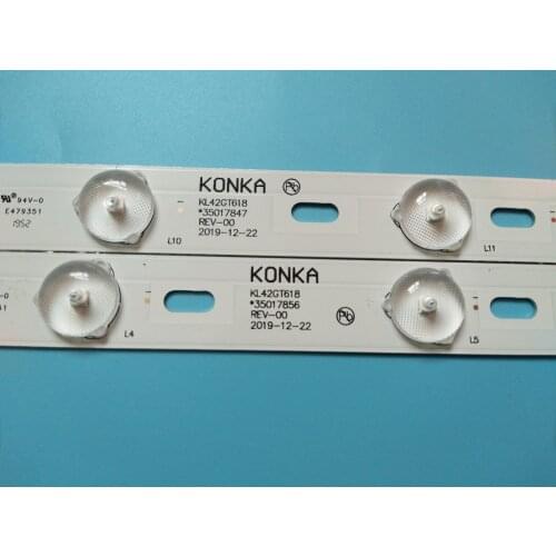 LED Backlight strip 12 lamp For Kon ka 42"TV KL42GT618 35017849 35017855 35017848
