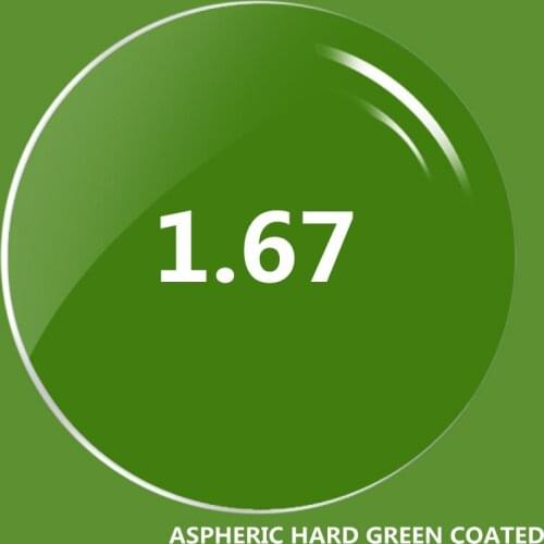 1.67 Index Ultra-Thin Prescription Resin Glasses Myopia Lens Scratch Resistant Astigmatism Hyperopia Presbyopia Optical Lens