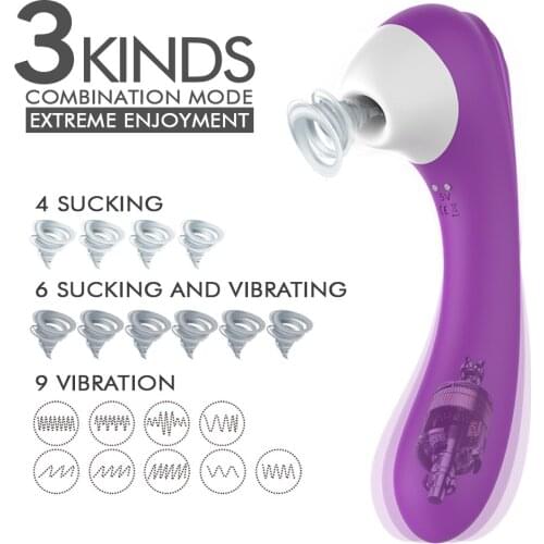 Female Adult Toy Vagina Sucking Dildo Vibrator Clitoris Vibrating Sucker Oral Nipple Clitoris Stimulator Sex Toys for Women