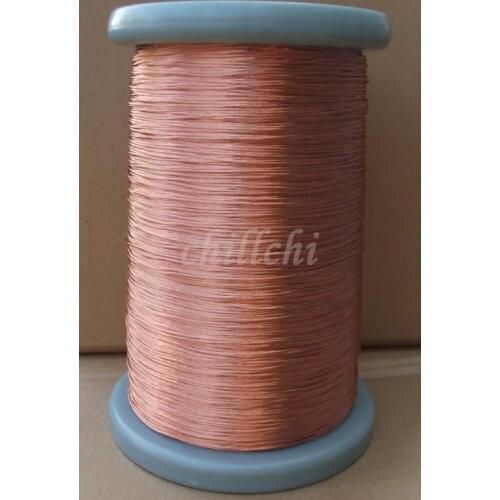 0.2X100 shares beam light strands twisted Litz wire Stranded enameled round copper wire sold