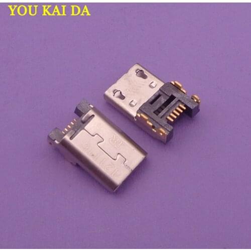 10Pcs/Lot Micro USB Connector 5pin Jack Socket For Amazon Kindle Fire Charging Port Long Body Repair Parts