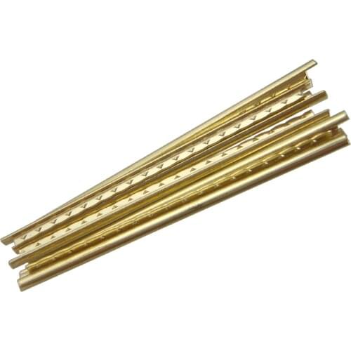 19pcs Brass Classical Guitar 19 Frets Fretwire Fretboard Wires 2.2mm Golden