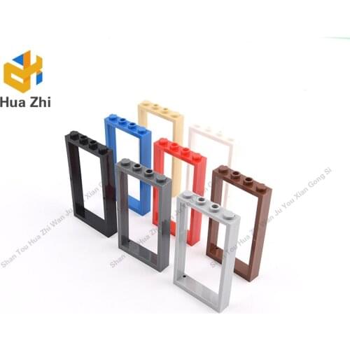 8PCS 60596 Door Frame 1 x 4 x 6 Type 2 Building Blocks Parts MOC DIY Education Build Toys Brick