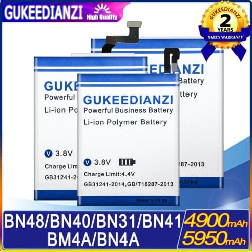 Battery BN31 For Xiaomi Redmi Pro 4 Pro Redmi Note 4X Pro Note 5A pro Note 6 Pro Battery Mi 5X BN 31 BN41 BN40 BM4A BN4A BN48