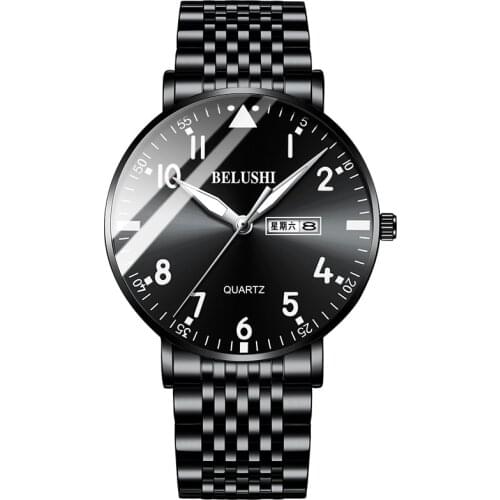 Watches for Men 2021 New Luminous Needle Watch Mens Business Leisure Quartz Watch Waterproof Mens Watch Fashion Trend