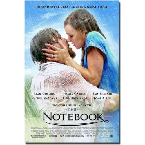 D0167 The Notebook Movie Silk Fabric Poster Art Decor Indoor Painting Gift