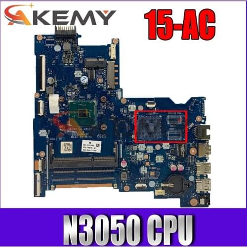 For HP 15-AC Series laptop motherboard 816433-501 816433-001 ABQ52 LA-C811P With SR29H N3050 CPU MainBoard 100% Tested Fast Ship
