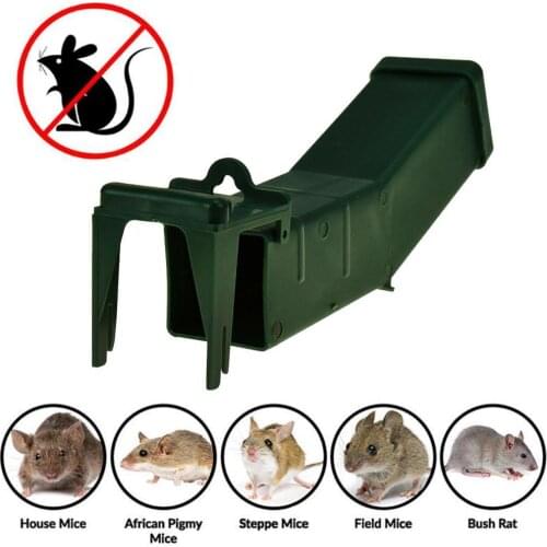 Home Rat Trap Reusable Plastic Mousetrap Rat Mouse Trap Catch Bait Capture Humane Mice Rodent Hamster Cage Pest Control