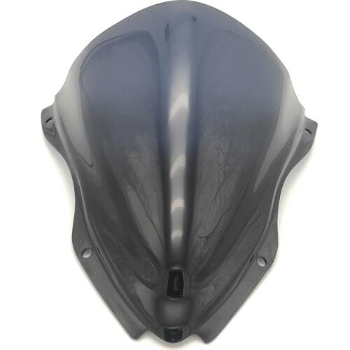 Smoke Black Motorcycle For Kawasaki ZX10R ZX 10R 2017-2018-2019-2020 Windshield Wind Deflectore Bubble Windscreen Spoiler Visor