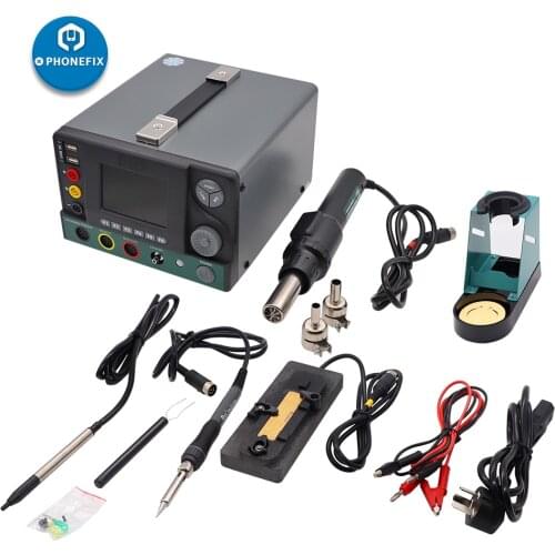 DES H95 5 IN 1 Comprehensive Repair Kit Soldering Iron BGA Rework Station for iPhone Motherboard Welding Repair Tool