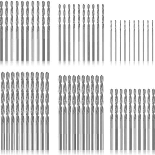 Mini High Speed Steel Twist Drill Bit Set Micro Titanium HSS Steel Cobalt Steel Straight Shank Drill Bits For Wood Plastic