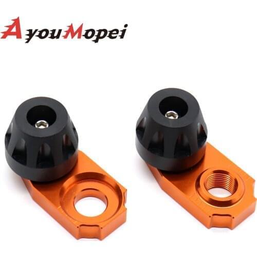 Chain Adjuster Regulator Sliders For KTM EXC EXC-F/G 525 520 500 450 400 350 380 300 250 200 125 Motorcycle Rear Wheel Protector
