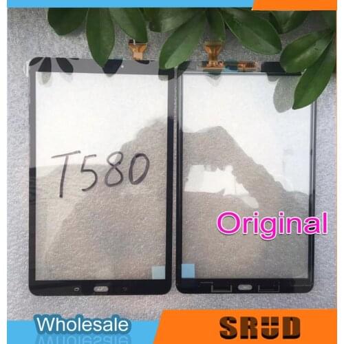 New T580 Touch Screen For Samsung Galaxy Tab A 10.1 SM-T585 T580 Touch Screen Panel Digitizer Sensor LCD Display Front Glass