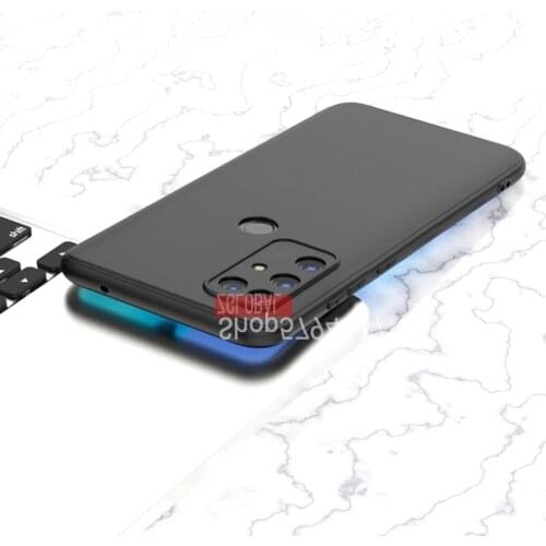 For Doogee X96 Pro Case Slim Soft Silicone Matte Case Camera Protective Phone Shell Black