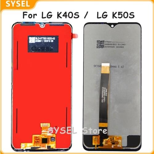 6.1 " For LG K40S Lcd 6.5'' For LG K50S LCD Display Touch Screen Digitizer Glass Panel Assembly Replacement With Free Tools