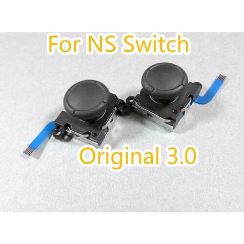 50pcs Original new Joy Con Controller Repair Part 3.0 3D Joystick with Flex Cable For NS Nintendo NS Switch 3.0 3D joystick