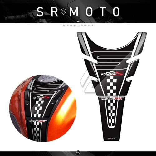 3D Resin Motorcycle Tank Pad Protector Case for BMW K1300S K1300 S 2009-2015