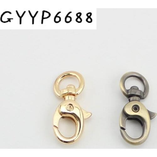 50pcs 100pc 32*13mm Buckle Trigger Clips Snap die casting Snap hook Cord Hook Stronger Swivel Clasp Clips Dog Leash Swivel Hook