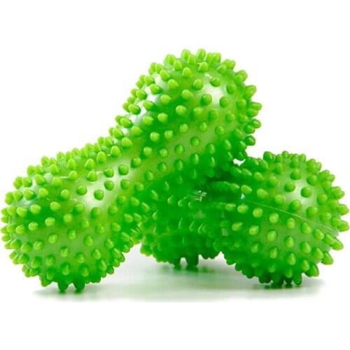 Peanut Massage Ball Inflatable Fitness Spiky Ball Yoga Massage roller Ball Hand GripTrigger Point Massage Muscle Relaxation
