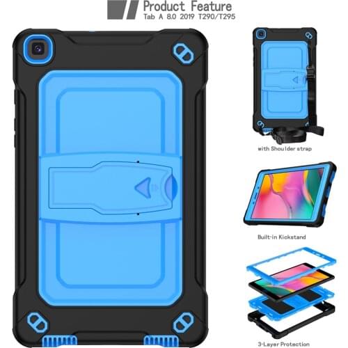Case For Samsung Galaxy Tab A 8.0 SM-T290 T295 T297 Heavy Duty Shockproof Kids Tablets Cover For Samsung T290 T295 T297 Fundas