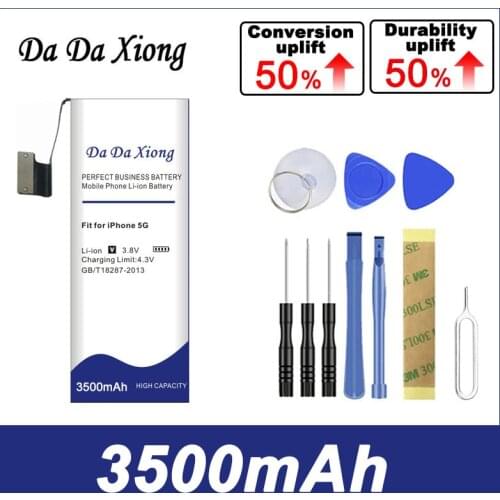 Da Da Xiong 3150mAh For iPhone 5 battery for iphone 5G battery +Free Tools