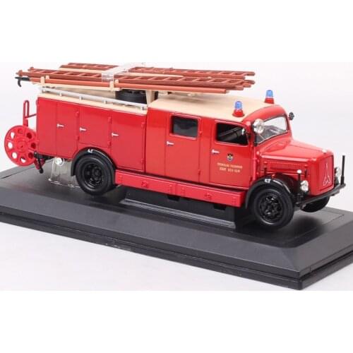 Kids 1/43 Scale 1941 Magirius Deutz S3000 SLG Germany Fire Truck Engine Ladder Lorry Diecasts & Toy Vehicles Car Models Replica