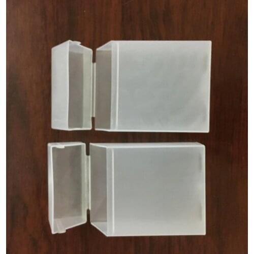 1Pcs Stylish and convenient Cigarette Case Cover Transparent Plastic Case Decoration Holder Tobacco Box accessories
