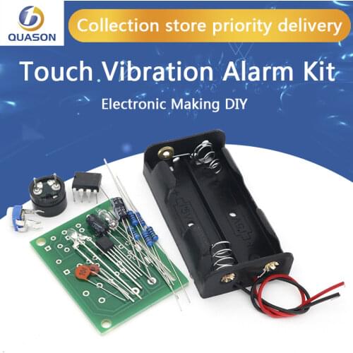 Touch vibration alarm kit electronic making maker DIY electronic training kit teaching kit, student laboratory