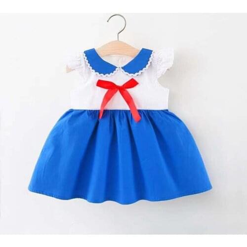 Baby Summer Girls Dress Sleeveless Infant Kids Girl Summer 2021 New Style Infant Vestidos Clothing Party Birthday 0-3 Years Girl