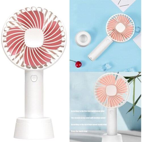 Summer Cooler Mini Handheld Fan USB Charging Personal Source Travel Portable Office Rechargeable Energy Outdoor Fans Desk O4R1