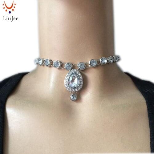 Stunning Silver Color Kundan Diamante Indian Bollywood Choker Necklace,Bridal Wedding NK-196