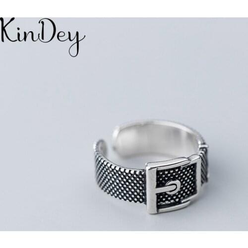 Luxury Brand Belt Rings For Women Wedding Engagement Charm Knuckle Rings Men Vintage Jewelry Romantic Party Gift