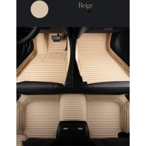 Custom Full Covered Special Car Floor Mats for Renault Duster Fluence Keloes Kadjar Megane Waterproof Durable Carpets