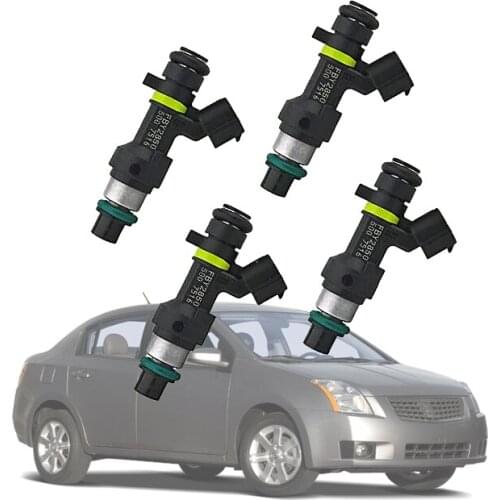 16600-EN200 FBY2850 Fuel Injector For Sentra Cube Versa Qashqai 4PCS