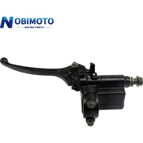 Universal 22mm Black Right Hydraulic Master Cylinder Brake Lever For GY6 50cc To 250cc ATV Quad Moped Scooter Motorcycle DS-129