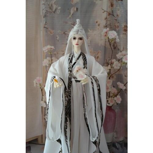 1/4 1/3 BJD Clothes Doll Accessories Chinese Ancient Costume Hanfu Samurai Dress for BJD/SD SD13 ID72 80cm Strong Uncle C0738