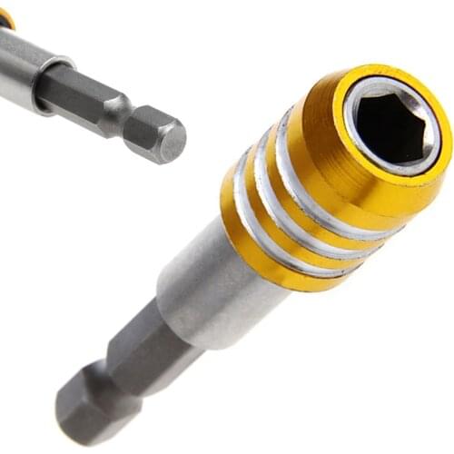 1Pc Quick Release Magnetic Bit Screwdriver Holder 1/4" Hex Shank Drill 60mm